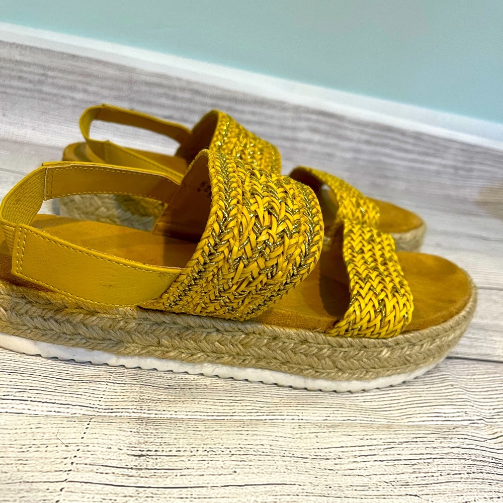 American Rag  Karli Espadrille Platform Sandals Size 9.5